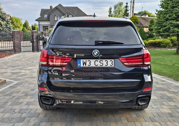 BMW X5 M cena 109500 przebieg: 225160, rok produkcji 2014 z Siedlce małe 301